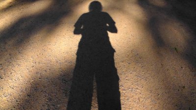 В тени человека