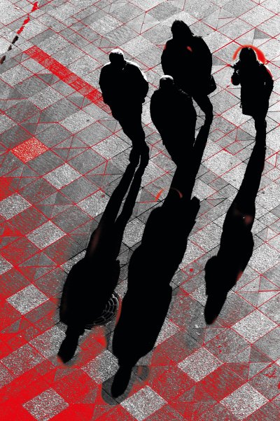 Тень от человека