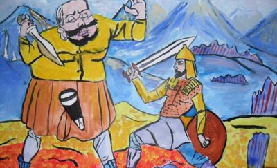 Осетия рисунки