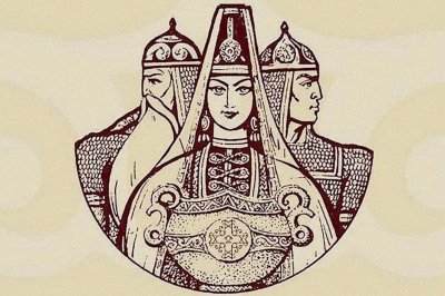 Герои нартского эпоса ШАТАНА