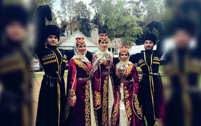 Нац костюм Северной Осетии