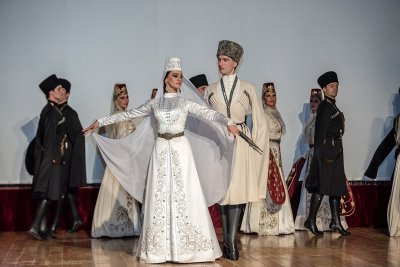 Северной Осетии танец симд