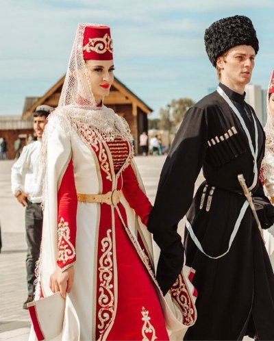 Нац костюм Северной Осетии