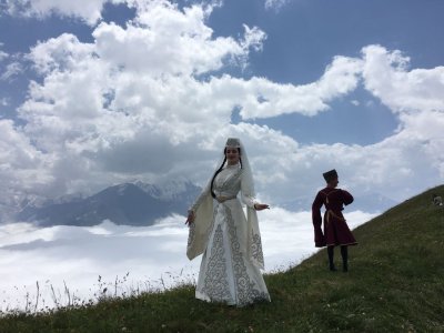 Национальный костюм народов Дагестана Горянка