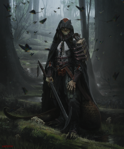 Вор DND концепт арт