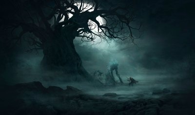 Мрачный пейзаж