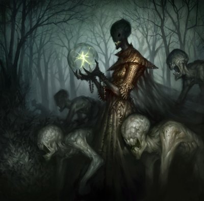 Темное фэнтези арты