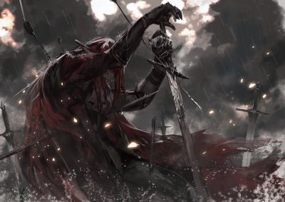 Pixiv Fantasia Fallen Kings меч