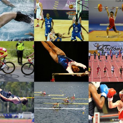 Спортсмены разных видов спорта