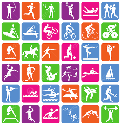 Символы летних видов спорта