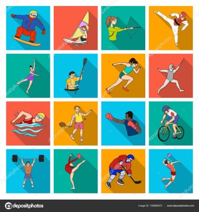 Олимпийские изображения видов спорта