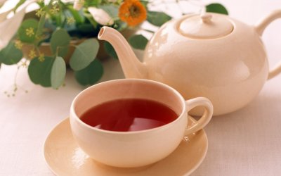 Чашка ароматного чая