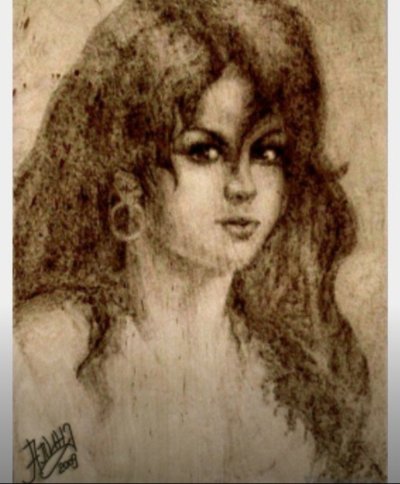 Луиджи карбоне портрет цыганки