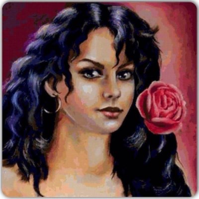 Портрет цыганки приносящий счастье