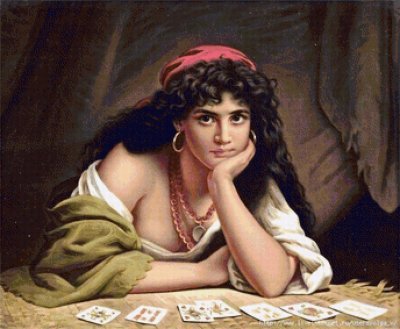 Луиджи карбоне портрет цыганки