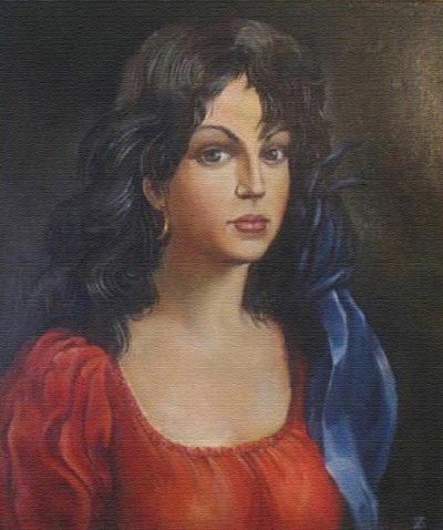 Портрет цыганки приносящий счастье оригинал