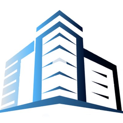 Многоэтажный дом логотип