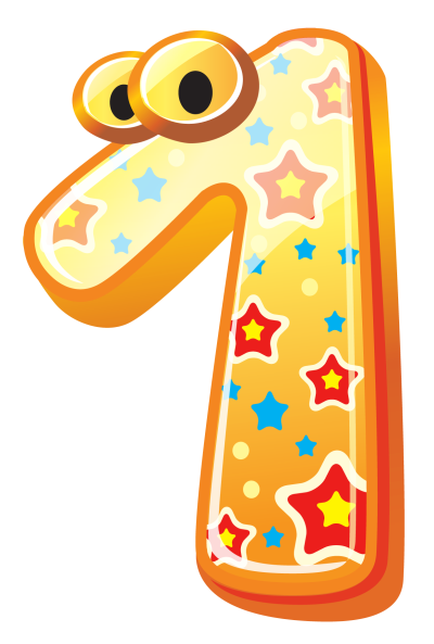 Цифры детские