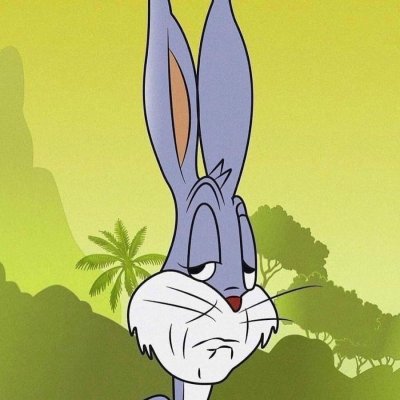 Удивлённый заяц Багз Банни