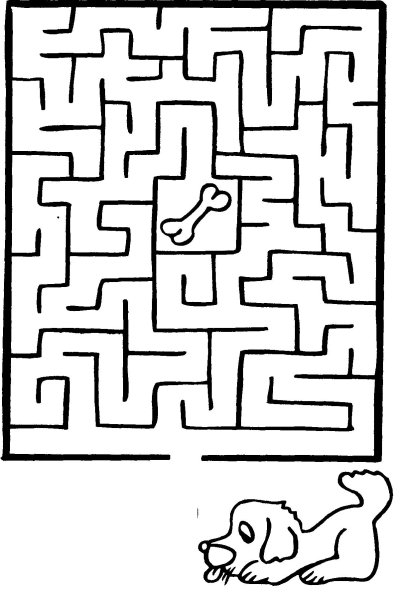 Лабиринт задание для детей 6 лет