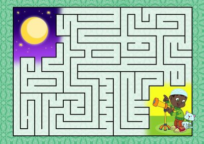 Детские лабиринты и головоломки