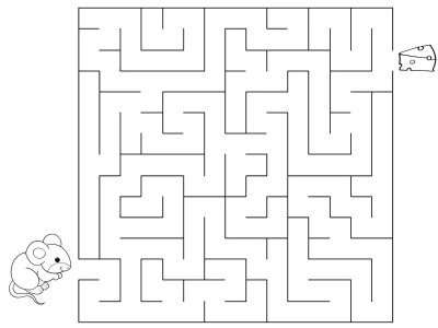 Задание Лабиринт для детей 4-5 лет