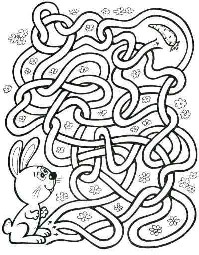 Задание Лабиринт 5-6 лет