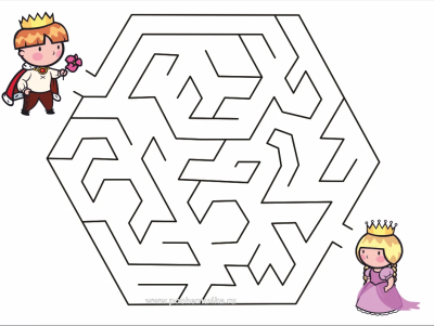 Игра Лабиринт для детей 7 лет