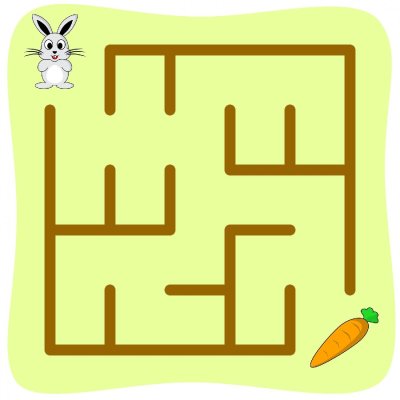 Лабиринт несложный