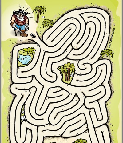 Лабиринт пираты игра