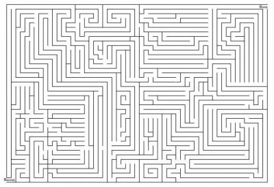 Слодныелабиринты для детей