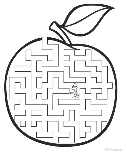 Лабиринты для дошкольников