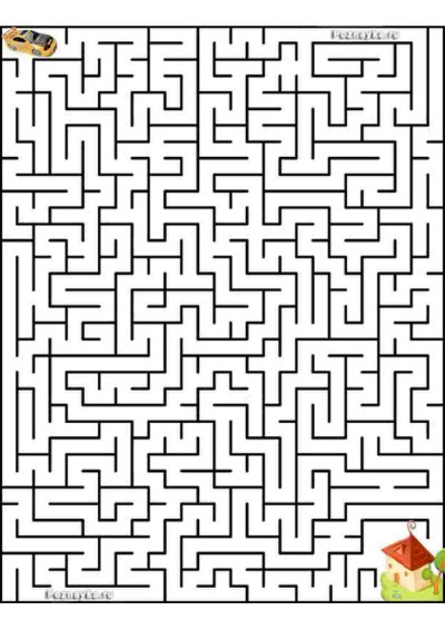Задание Лабиринт 10 лет