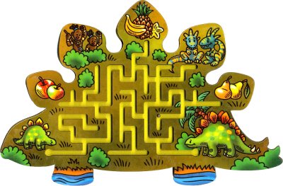 Лабиринт средний "Стегозавр"