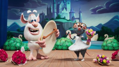 Мультик Буба и мышь