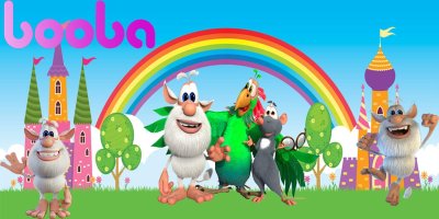 Герои мультика Буба