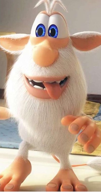 Мультфильм Буба белый