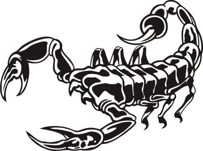 Скорпион вектор