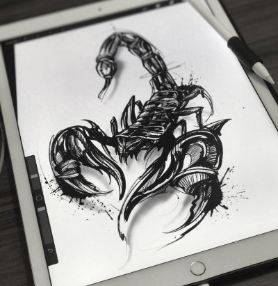 Вип шейдинг Скорпион