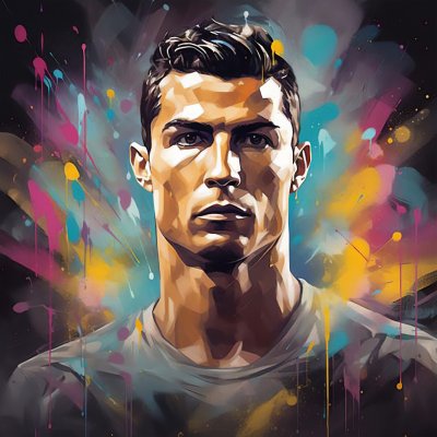 Портрет Роналдо