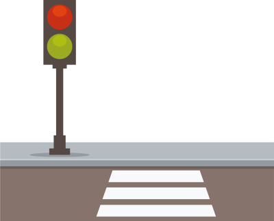 Фон дорога светофор для детей