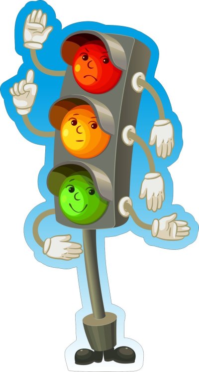 Светофор рисунок