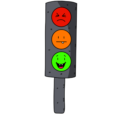 Светофор рисунок