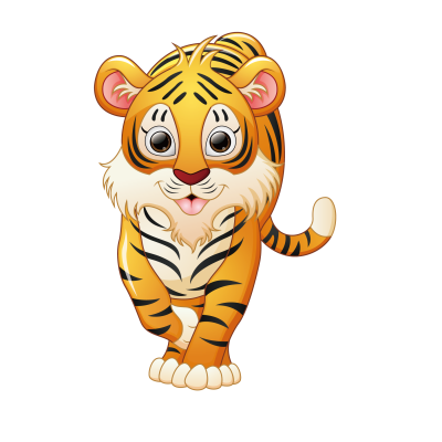 Тигр cartoon