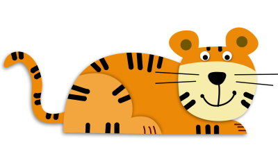 Тигренок рисунок