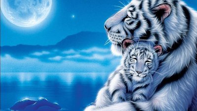 Painting Diamond алмазная мозаика тигр