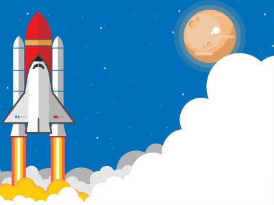 Космическая ракета для детей