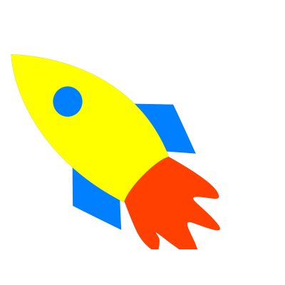 Аппликация. Ракета