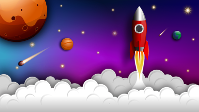 Мультяшные ракеты
