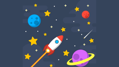 Звезды в космосе для детей